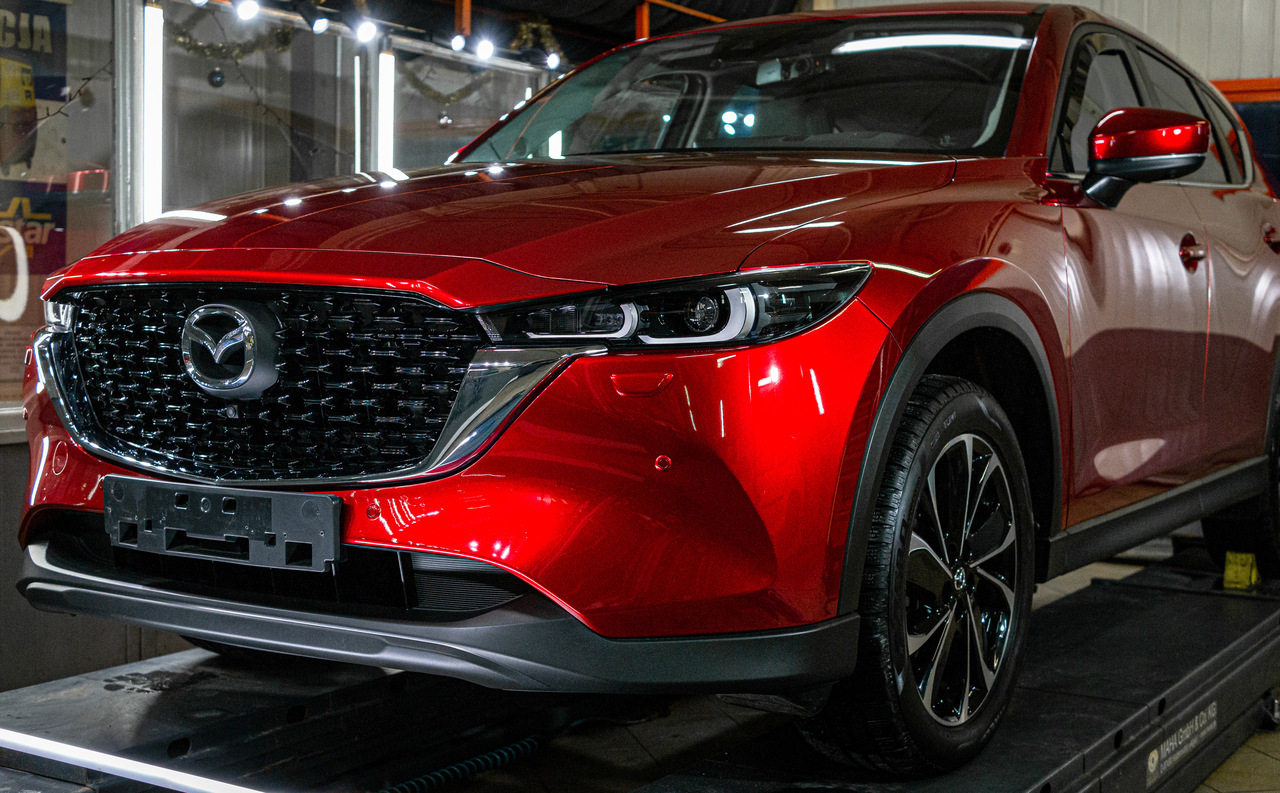 Mazda CX-5 – korekta lakieru + powłoka ceramiczna